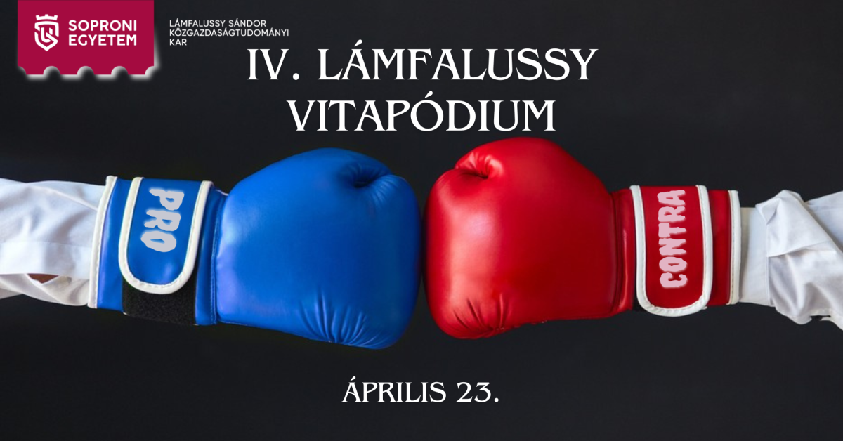 Meghívó - IV. Lámfalussy Vitapódium