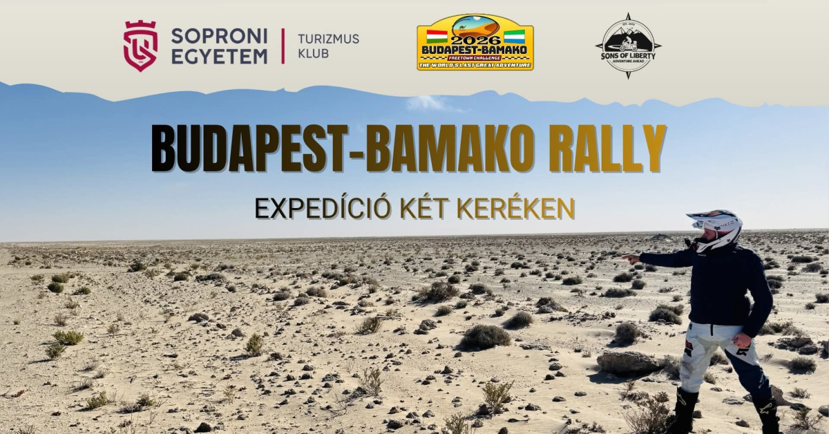 Meghívó - Turizmus Klub: Budapest-Bamakó expedíció két keréken