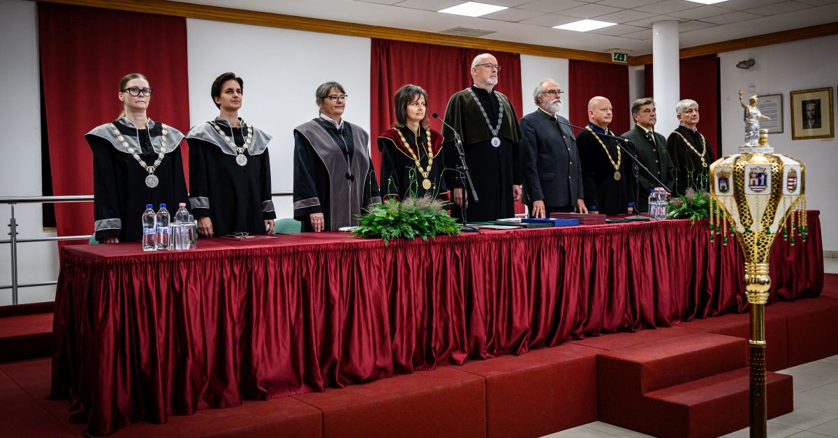 Diplomaosztó Kari Tanácsülés a Soproni Egyetem Lámfalussy Sándor Közgazdaságtudományi Karán